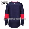 Adidas Maillot de Hockey États-Unis Blank Coupe du monde de hockey sur glace 2016 Bleu Premier - Enfant